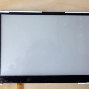 What determines the lifespan of an LCD display?
