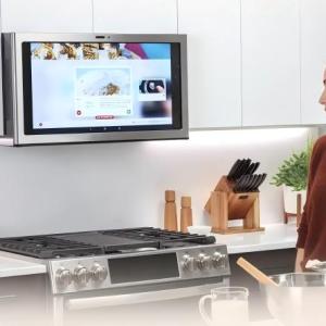 27 inches: The 'Central Control Screen' of Smart Kitchen - Large LCD Display Reshaps Modern Cooking Experience