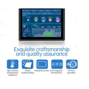 10.1-inch Linux-based industrial touch all-in-one computer 