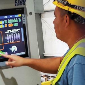 12-17 inch LCD screen: The new core of intelligent control for concrete mixers