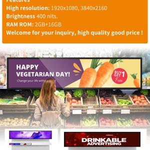 Smart Shelf Strip Displays – A New Choice for Retail Terminal Displays