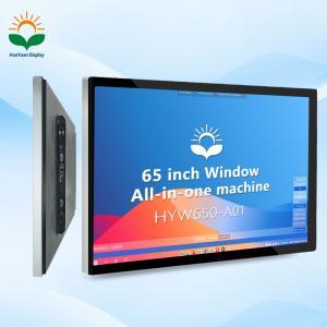 65 Inch Windows All-in-one Machine Touch-screen Win 10 Monitor Embedded Installation Lightweight Design