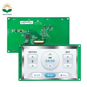 7 Inch 1024*600/800*480 TFT LCD Display with SPI/MCU RA8835 Capacitive Touch Panel 