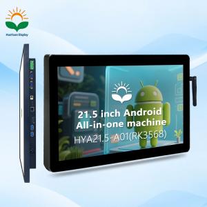 Android Display Panel 21.5 Inch Waterproof IP65 TFT LCD Display RS232 and RK3568 Android 11 System