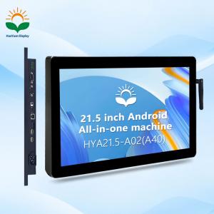 Wall Embedded 21.5 Inch Android Touch Panel 1920*1080 LCD Android 11 Display Panel 16G 32G 64G 128G